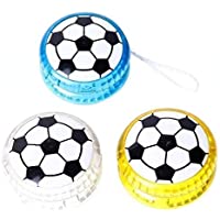 Los mejores  - DISOK - Lote 10 Yoyos Futbol Luces - Yoyos- yo yos Infantiles- Niños- Adolescentes. Regalos Originales- Detalles y…